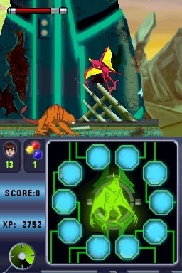Pantallazo de Ben 10 Alien Force: Vilgax Attacks para Nintendo DS