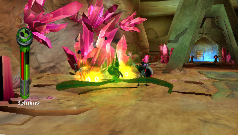 Pantallazo de Ben 10 Alien Force: Vilgax Attacks para PSP