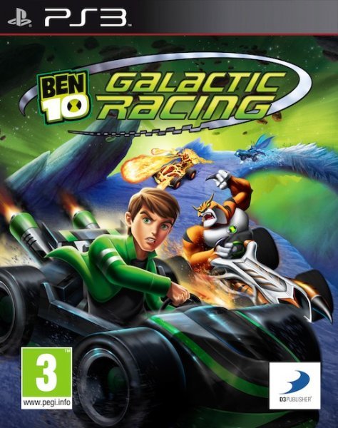 Caratula de Ben 10 Galactic Racing para PlayStation 3