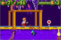 Pantallazo de Berenstain Bears and the Spooky Old Tree, The para Game Boy Advance