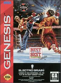Caratula de Best of the Best Championship Karate para Sega Megadrive