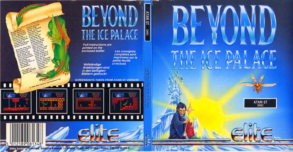 Caratula de Beyond the Ice Palace para Atari ST