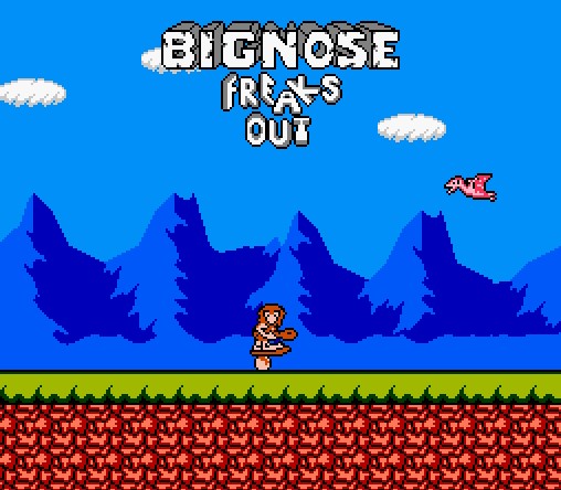 Pantallazo de Big Nose Freaks Out: Aladdin Version para Nintendo (NES)