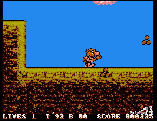 Pantallazo de Big Nose the Caveman para Atari ST