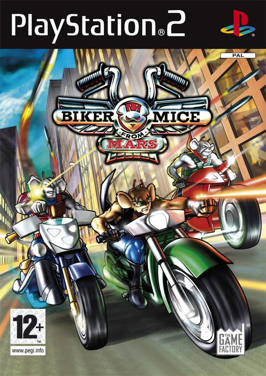Caratula de Biker Mice from Mars para PlayStation 2