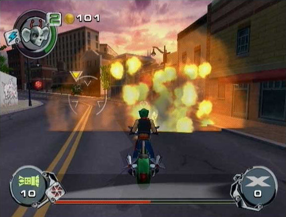 Pantallazo de Biker Mice from Mars para PlayStation 2