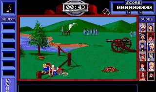Pantallazo de Bill And Ted's Excellent Adventure para Amiga