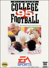 Caratula de Bill Walsh College Football 95 para Sega Megadrive