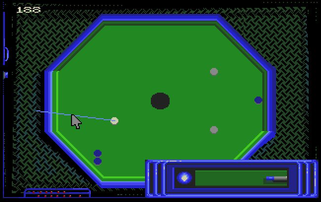 Pantallazo de Billiards Simulator II para Atari ST