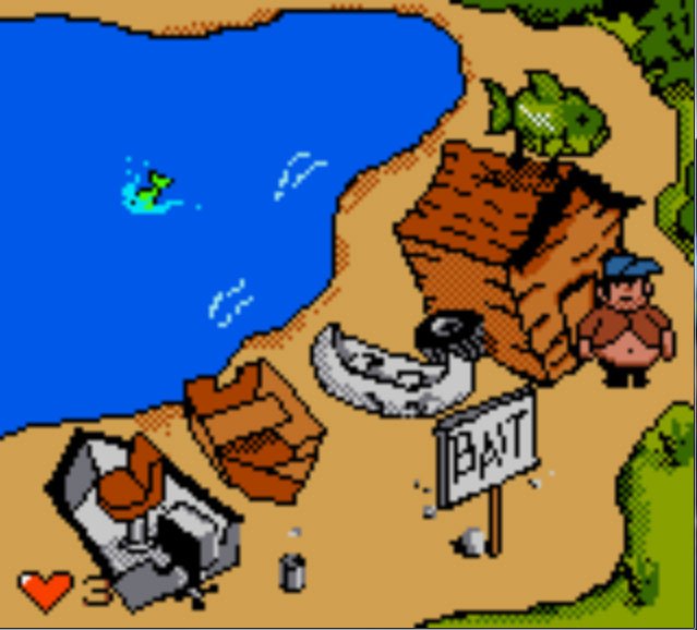Pantallazo de Billy Bob's Huntin' 'n' Fishin' para Game Boy Color