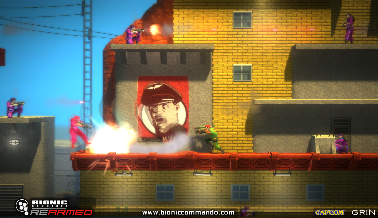 Pantallazo de Bionic Commando Rearmed (PS3 Descargas) para PlayStation 3
