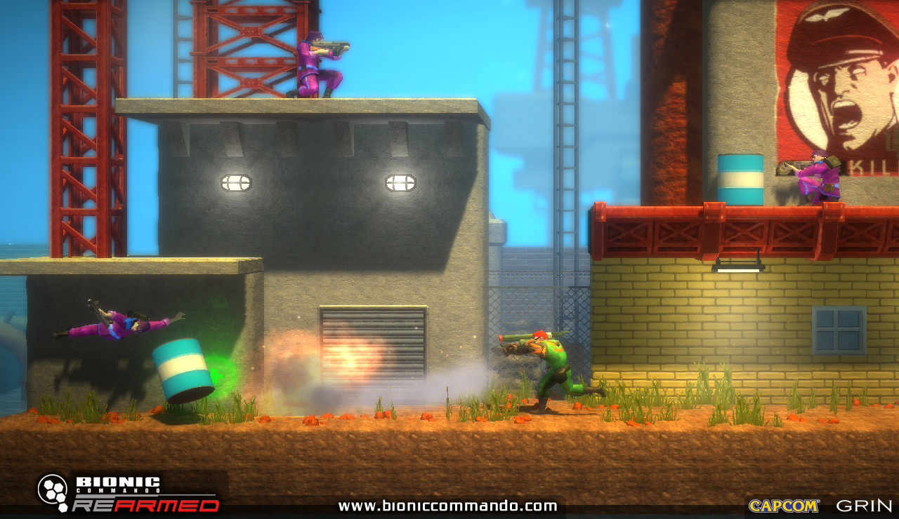 Pantallazo de Bionic Commando Rearmed (PS3 Descargas) para PlayStation 3