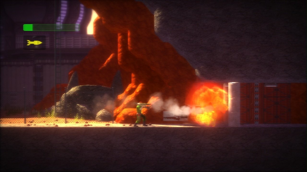 Pantallazo de Bionic Commando Rearmed (PS3 Descargas) para PlayStation 3