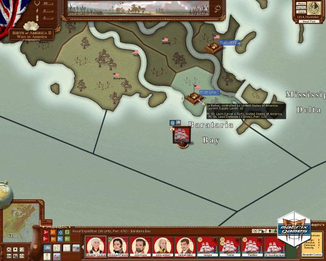 Pantallazo de Birth of America II: Wars in America para PC