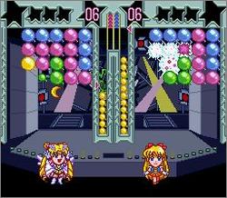 Pantallazo de Bisyoujyo Senshi Sailor Moon Super S: Fuwa Fuwa Panic (Japonés) para Super Nintendo