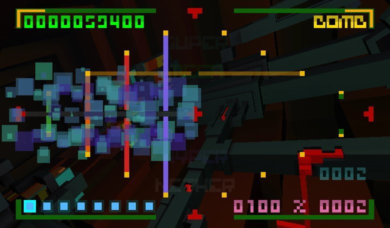 Pantallazo de Bit.Trip: Core (Wii Ware) para Wii