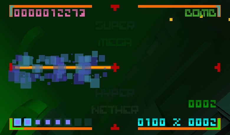 Pantallazo de Bit.Trip: Core (Wii Ware) para Wii