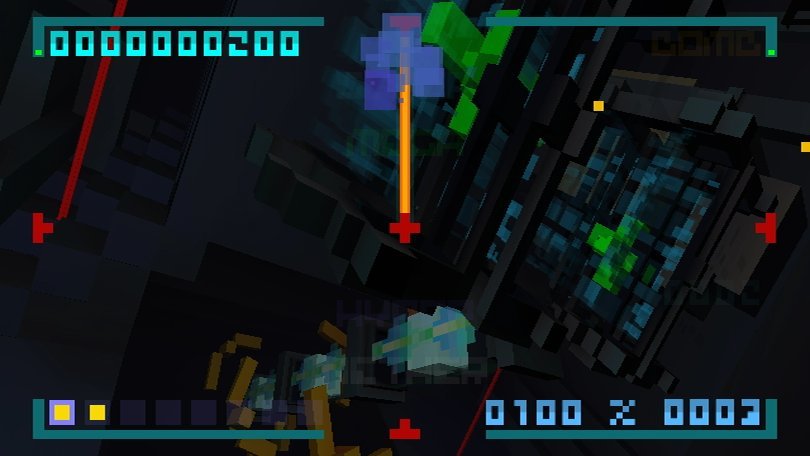 Pantallazo de Bit.Trip: Core (Wii Ware) para Wii