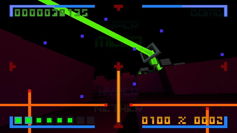 Pantallazo de Bit.Trip: Core (Wii Ware) para Wii