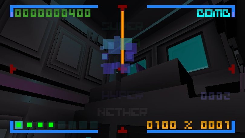 Pantallazo de Bit.Trip: Core (Wii Ware) para Wii