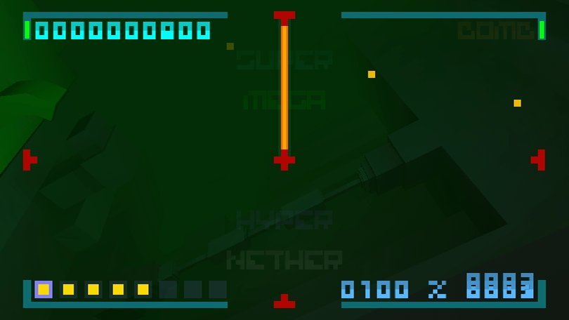 Pantallazo de Bit.Trip: Core (Wii Ware) para Wii