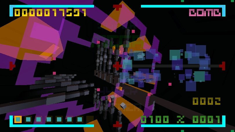 Pantallazo de Bit.Trip: Core (Wii Ware) para Wii