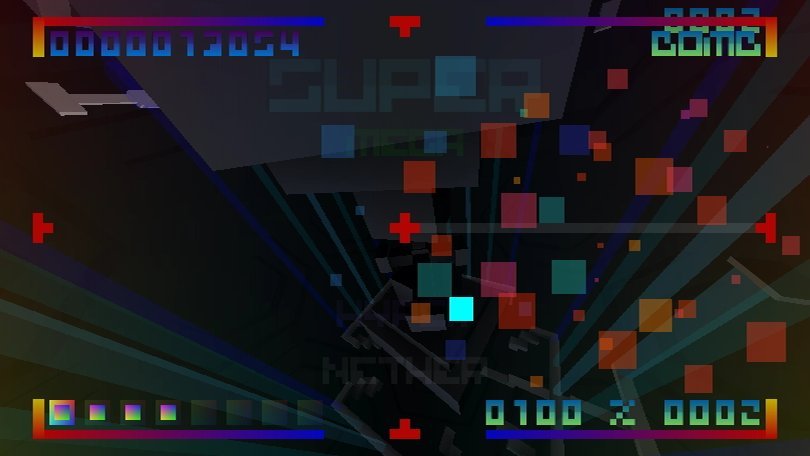 Pantallazo de Bit.Trip: Core (Wii Ware) para Wii