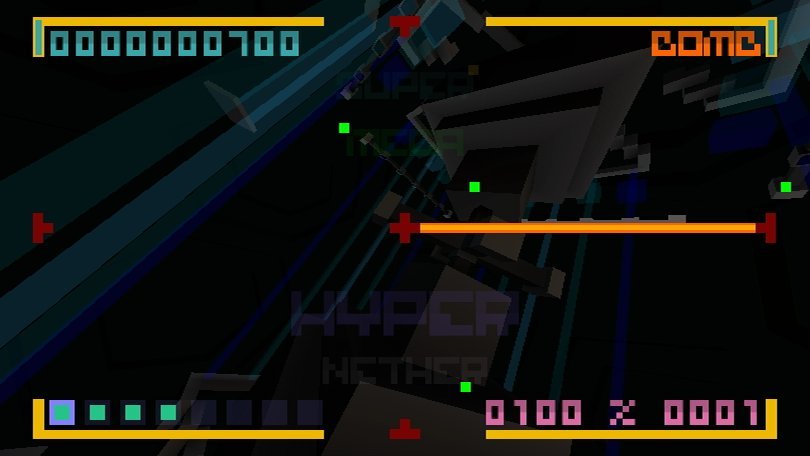 Pantallazo de Bit.Trip: Core (Wii Ware) para Wii