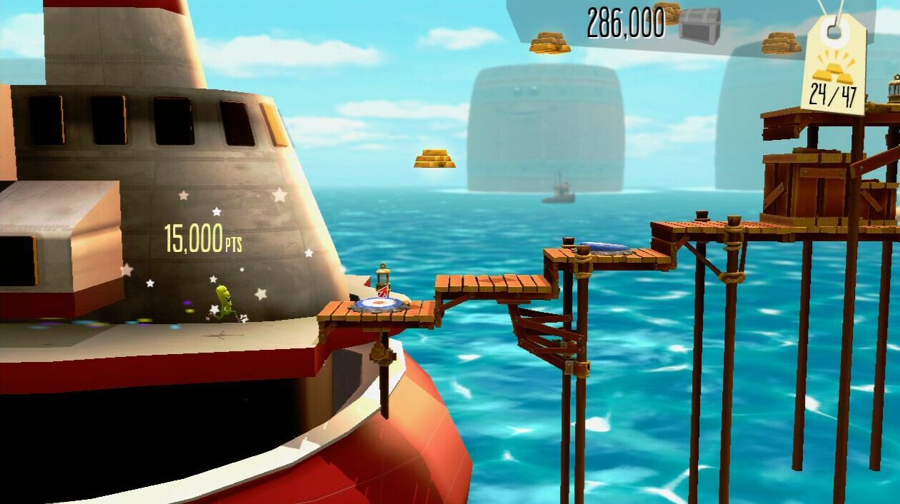 Pantallazo de Bit.Trip Presents: Runner 2 - Future Legend of Rhythm Alien para Xbox 360