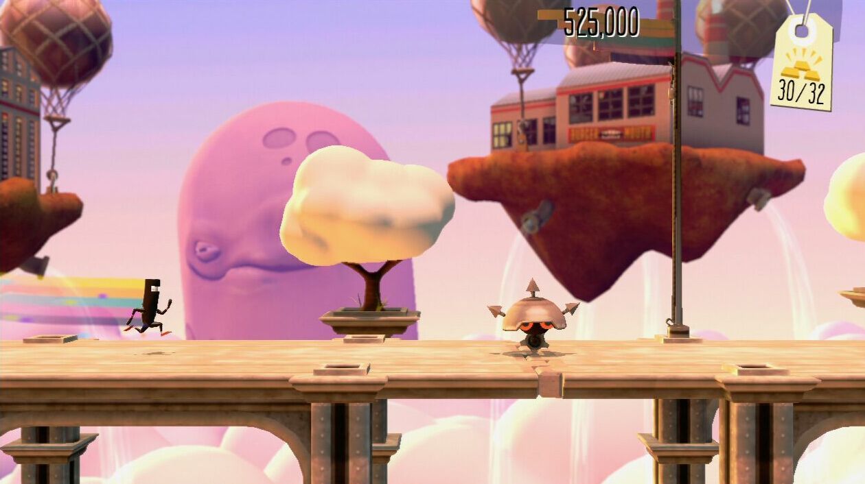 Pantallazo de Bit.Trip Presents: Runner 2 - Future Legend of Rhythm Alien para Xbox 360