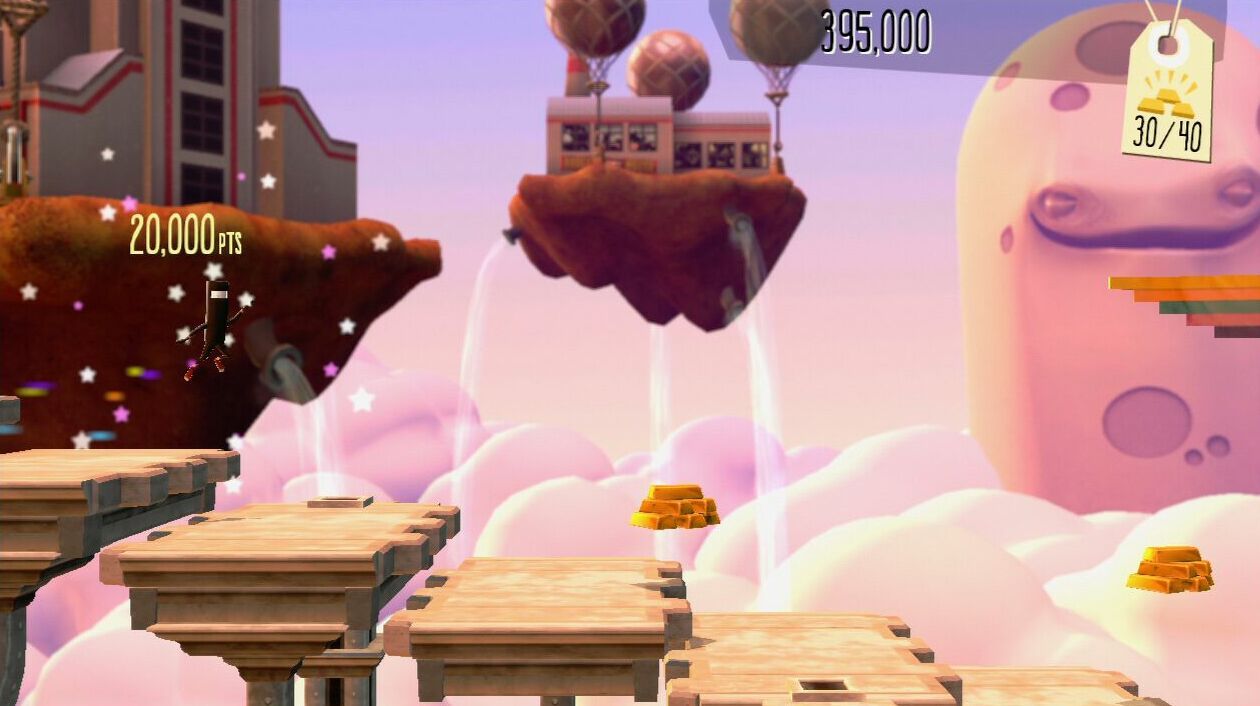 Pantallazo de Bit.Trip Presents: Runner 2 - Future Legend of Rhythm Alien para Xbox 360