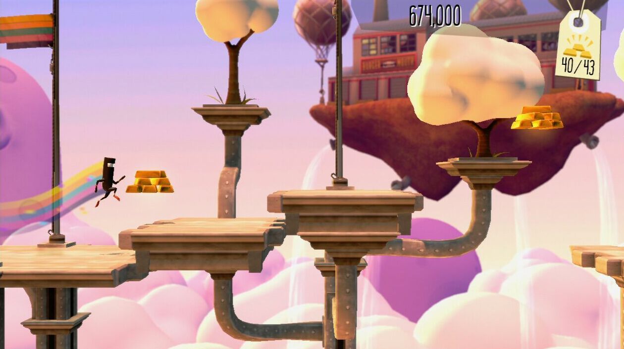 Pantallazo de Bit.Trip Presents: Runner 2 - Future Legend of Rhythm Alien para Xbox 360