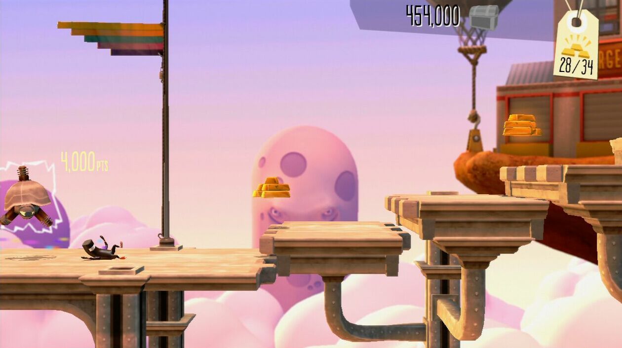 Pantallazo de Bit.Trip Presents: Runner 2 - Future Legend of Rhythm Alien para Xbox 360