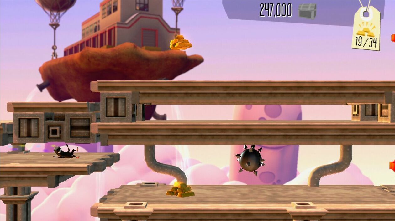 Pantallazo de Bit.Trip Presents: Runner 2 - Future Legend of Rhythm Alien para Xbox 360