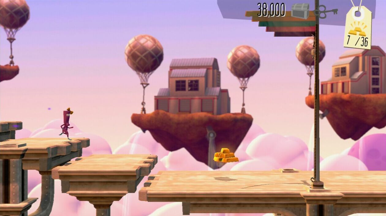 Pantallazo de Bit.Trip Presents: Runner 2 - Future Legend of Rhythm Alien para Xbox 360