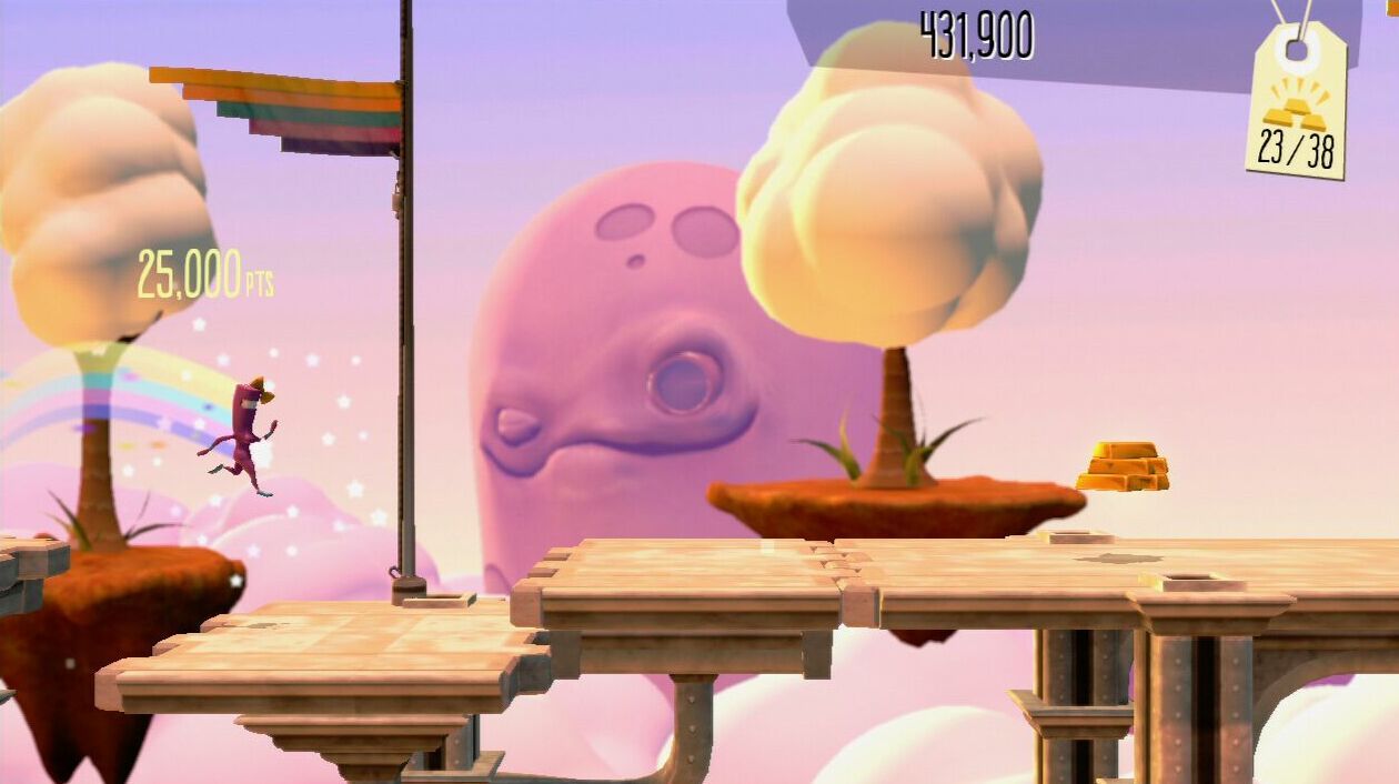 Pantallazo de Bit.Trip Presents: Runner 2 - Future Legend of Rhythm Alien para Xbox 360