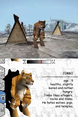 Pantallazo de Black & White Creatures para Nintendo DS