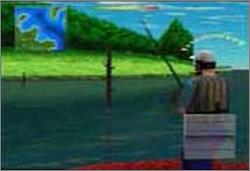 Pantallazo de Black Bass with Blue Marlin para PlayStation