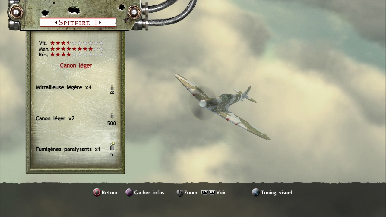 Pantallazo de Blazing Angels 2: Secret Missions of WWII para PlayStation 3