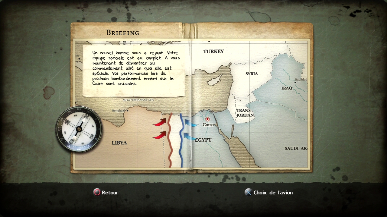 Pantallazo de Blazing Angels 2: Secret Missions of WWII para PlayStation 3
