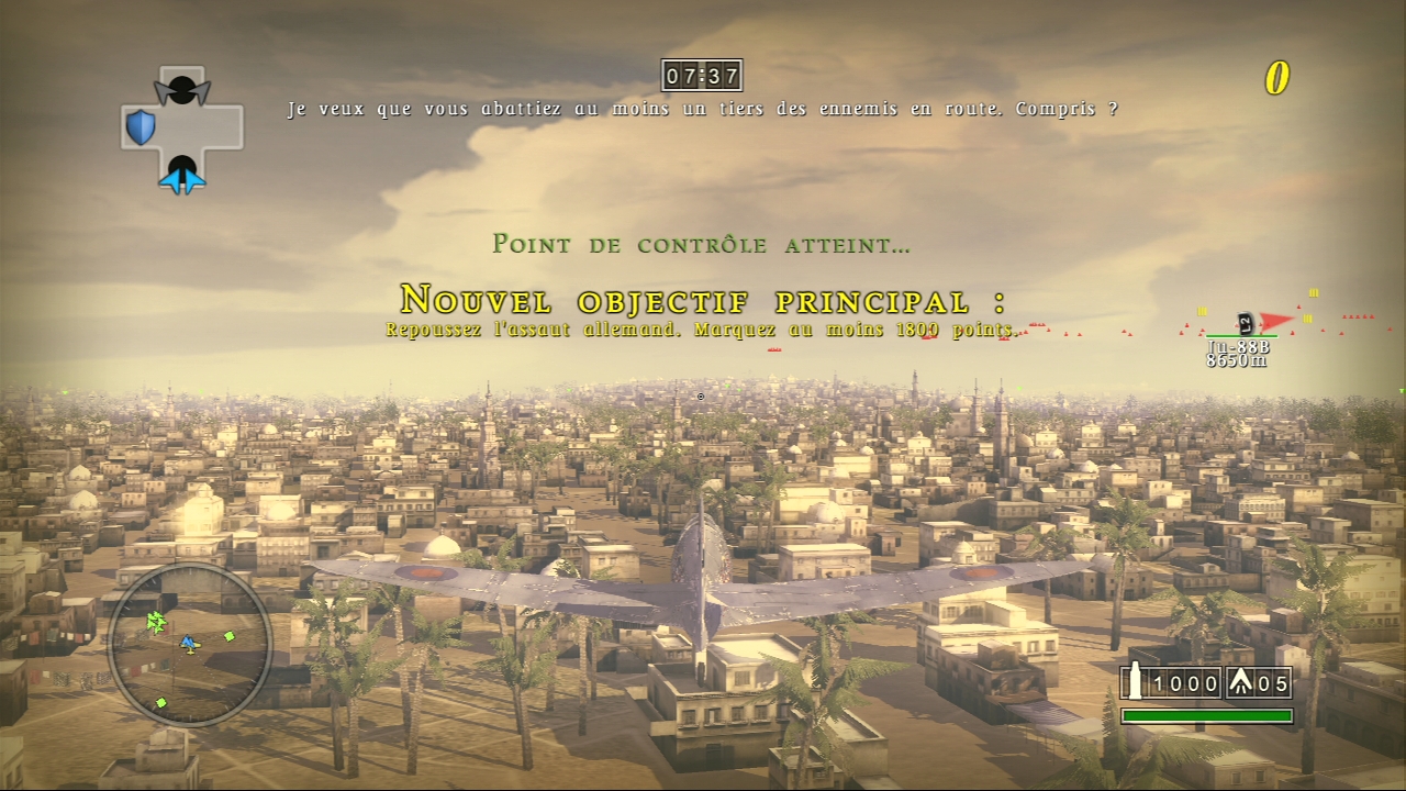 Pantallazo de Blazing Angels 2: Secret Missions of WWII para PlayStation 3