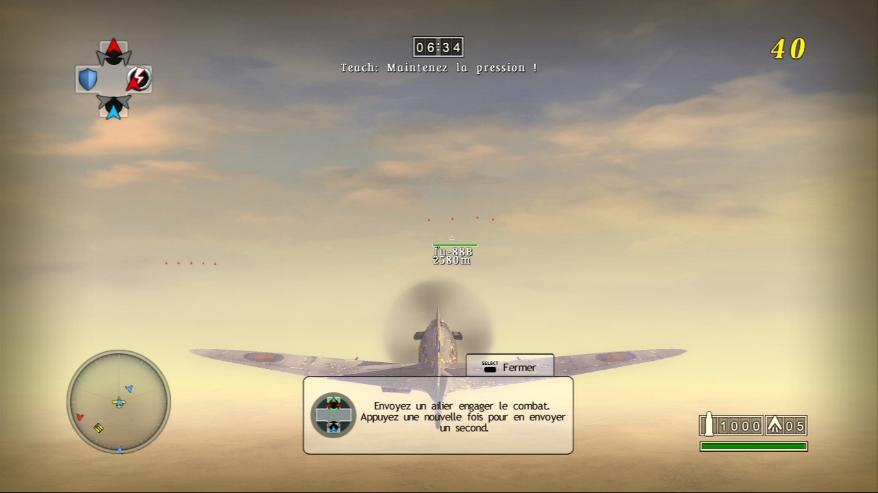 Pantallazo de Blazing Angels 2: Secret Missions of WWII para PlayStation 3