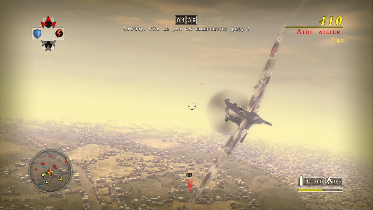 Pantallazo de Blazing Angels 2: Secret Missions of WWII para PlayStation 3
