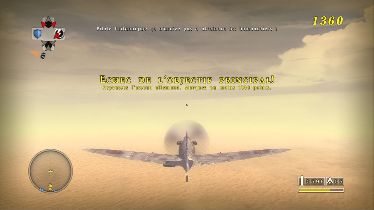 Pantallazo de Blazing Angels 2: Secret Missions of WWII para PlayStation 3