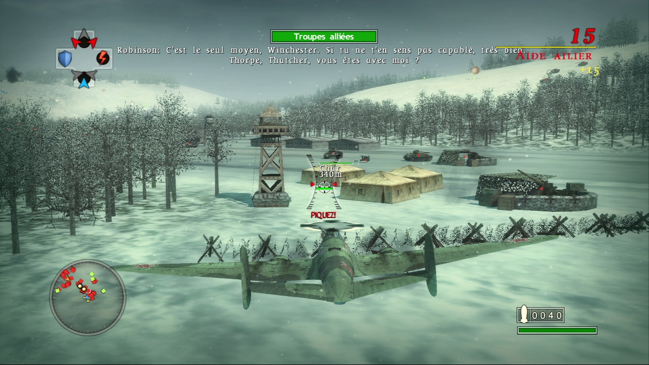 Pantallazo de Blazing Angels 2: Secret Missions of WWII para PlayStation 3