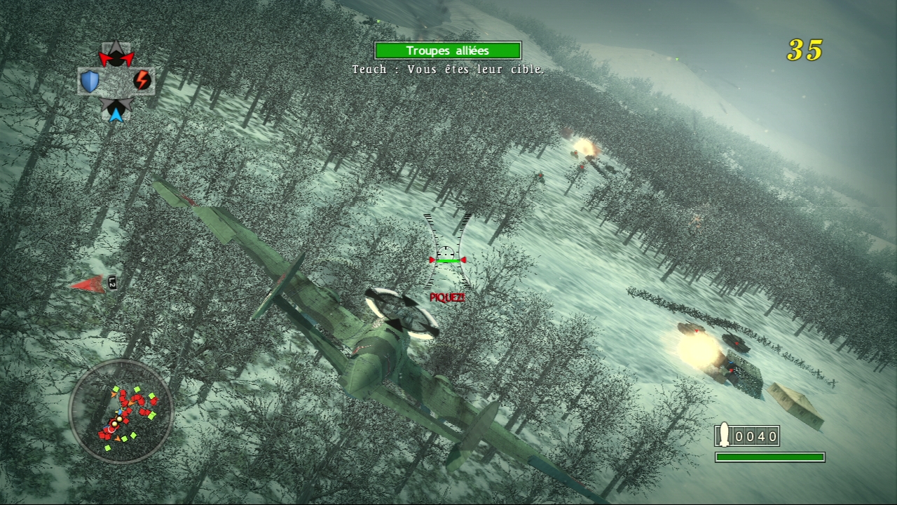 Pantallazo de Blazing Angels 2: Secret Missions of WWII para PlayStation 3