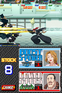 Pantallazo de Bleach: The Blade of Fate para Nintendo DS