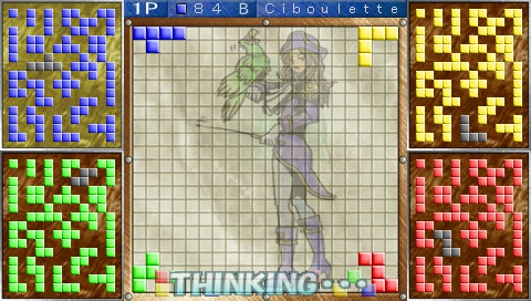 Pantallazo de Blokus Portable: Steambot Championship para PSP
