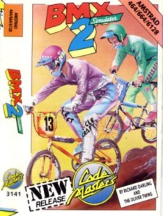 Caratula de Bmx Simulator 2 para Amstrad CPC