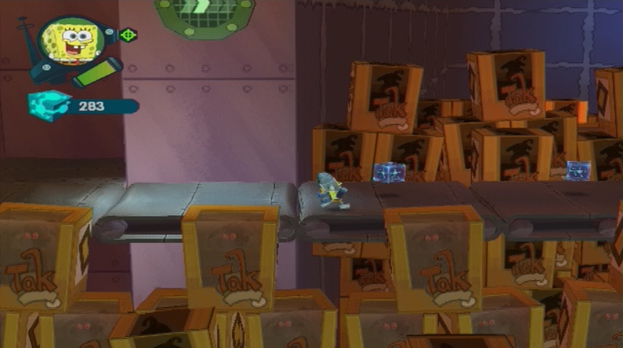 Pantallazo de Bob Esponja: El Ataque De Los Juguetes Robóticos para PlayStation 2